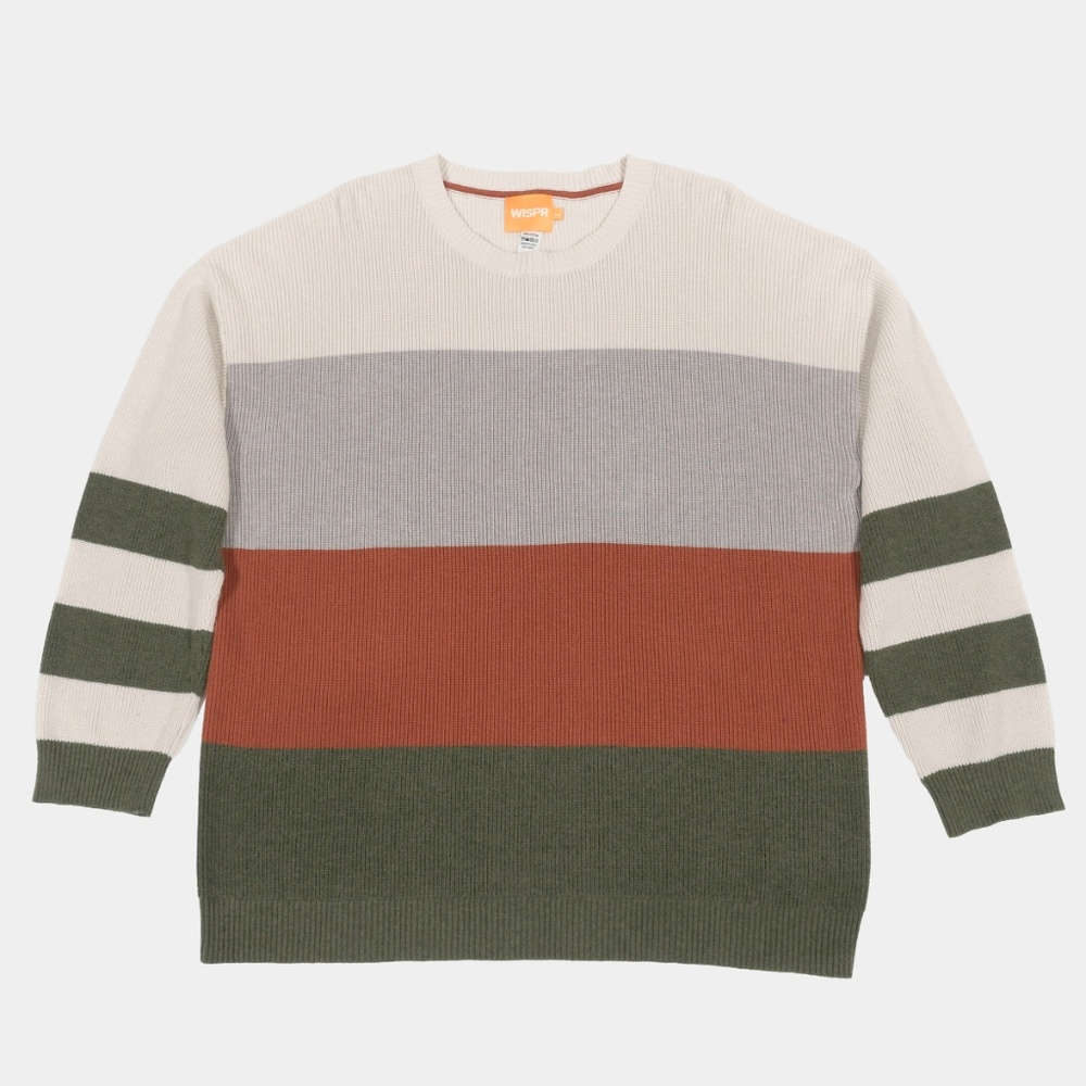 WISPR Classic Crew Neck Sweater Size L Made in USA